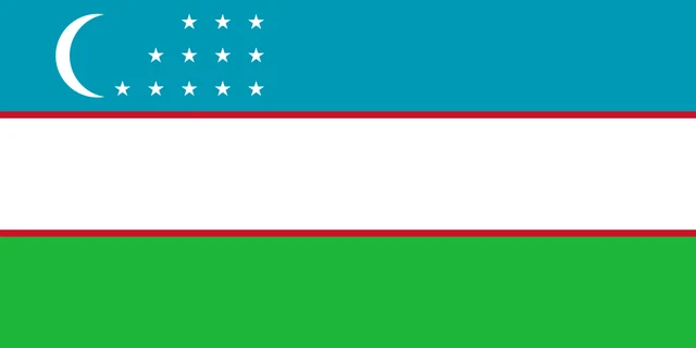 Flag of Uzbekistan